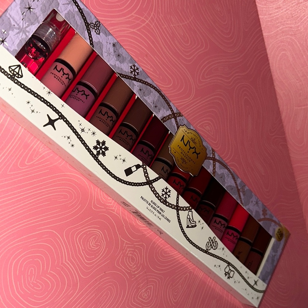 NYX Professional Matte Lipstick Set - Red, Pink, Nude Shades
